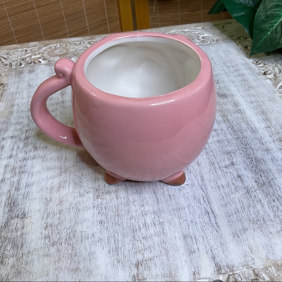 Pig Ceramic Mug Pink - Picture 3 of 6